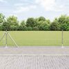 vidaXL Fence Post Silver 100 x 0.6 m (25 x 25 mm mesh) Steel