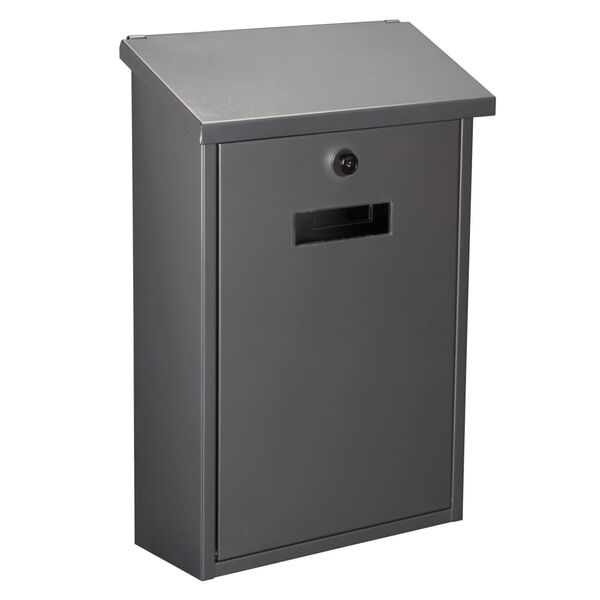 Perel Mailbox Rio Silver