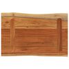 vidaXL Table Top 50x40x3.8 cm Rectangular&nbsp;Solid Wood Acacia Live Edge