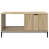 vidaXL Coffee Table Sonoma Oak 90 x 49 x 46 cm Engineered Wood