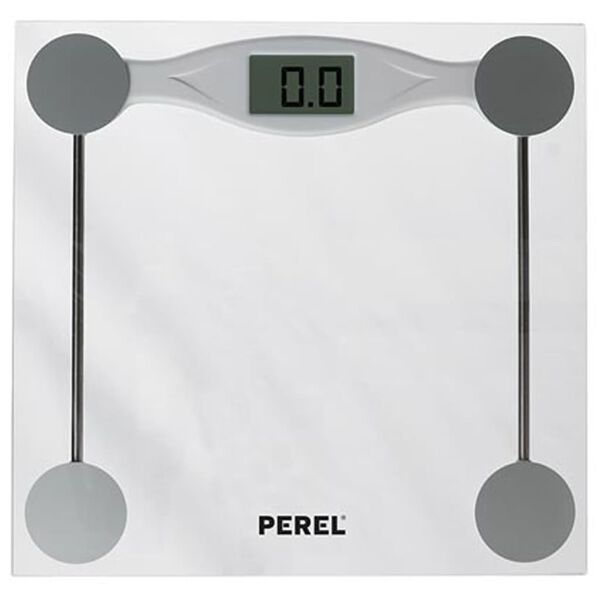 Perel Digital Bathroom Scale 180 kg Transparent