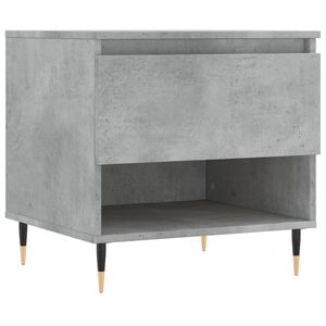 vidaXL Coffee Table Concrete Grey 50x46x50 cm Engineered Wood