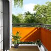 vidaXL Balcony Screen Red 120x1000 cm 100% Polyester Oxford