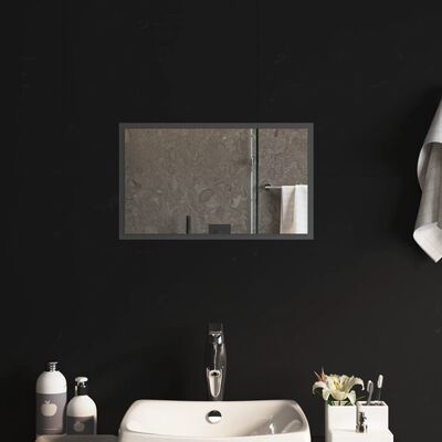 vidaXL LED Bathroom Mirror 50x30 cm