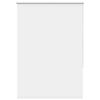 vidaXL Roller Blind Blackout White 110x175 cm Fabric Width 105.7 cm Polyester