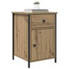 vidaXL Bedside Cabinet Artisan Oak 40 x 42 x 60 cm Engineered Wood
