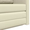 vidaXL Sofa Bed Cream 124 x 71 x 78 cm Velvet