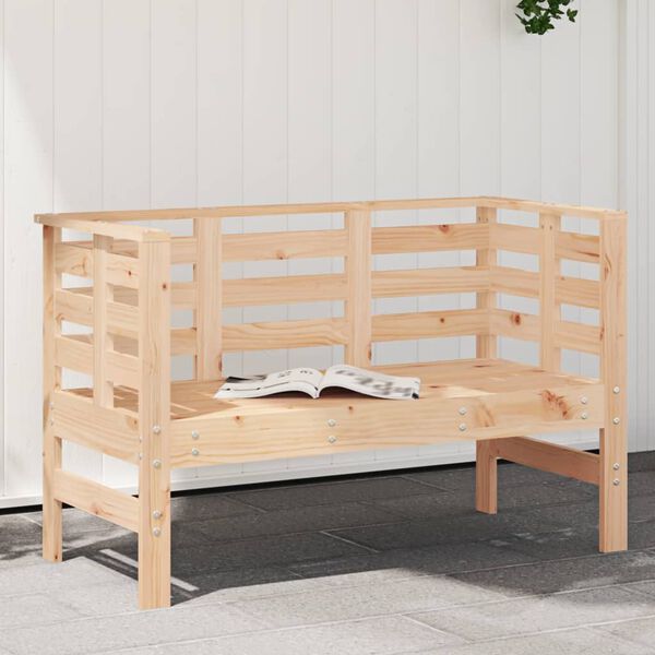 vidaXL Garden Bench 111.5x53x71 cm Solid Wood Pine