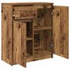 vidaXL Sideboard with Drawer Old Wood 71x35x84 cm Engineered Wood