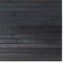 vidaXL Rug Rectangular Grey 60x300 cm Bamboo