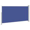 vidaXL Patio Retractable Side Awning 170x300 cm Blue