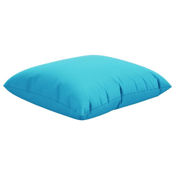 vidaXL Scatter Pillows 4 pcs Turquoise 40 x 40 cm Polyester Farbic