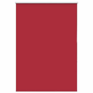 vidaXL Roller Blind Blackout Red 105x130 cm Fabric Width 100.7 cm Polyester