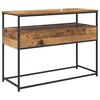 vidaXL Console Table Old Wood 100 x 40 x 75 cm Engineered Wood