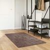 vidaXL Rug Runner MARSA Grey 200 x 100 cm Polyester and PVC