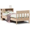 vidaXL Bookcase Bed without Mattress 90x190 cm Single Solid Wood Pine