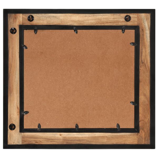 vidaXL Bathroom Mirror 60x1x55 cm Solid Wood Acacia