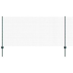vidaXL Welded Wire Fence with Post 25 x 1 m (W x H)