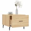 vidaXL Coffee Tables 2 pcs Sonoma Oak 50x50x40 cm Engineered Wood