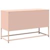 vidaXL TV Cabinet Pink 100.5x39x60.5 cm Steel