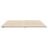 vidaXL Floor Bed Frame White 200 x 210 cm Solid pine wood