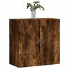 vidaXL Wall Cabinet Smoked Oak 60x31x60 cm Engineered Wood