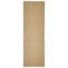 vidaXL Sisal Rug for Scratching Post 80x250 cm