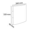 Exacompta Ring Binders Iderama A4 with 2-Rings 30mm