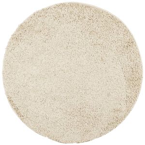 vidaXL Shaggy Rug PAMPLONA High Pile Modern Gold &Oslash; 160 cm