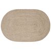 vidaXL Area Rugs White 100 x 152 cm Jute
