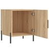 vidaXL Bedside Cabinets 2 pcs Sonoma Oak 40x40x50 cm Engineered Wood