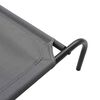 vidaXL Elevated Dog Bed Grey 150x90x20 cm Oxford Fabric and Steel