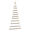 vidaXL Hanging Christmas Tree with Top Star 74x150 cm Natural Branch