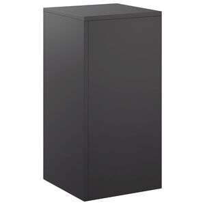 vidaXL Plant Stand Black 30 x 30 x 60 cm Steel