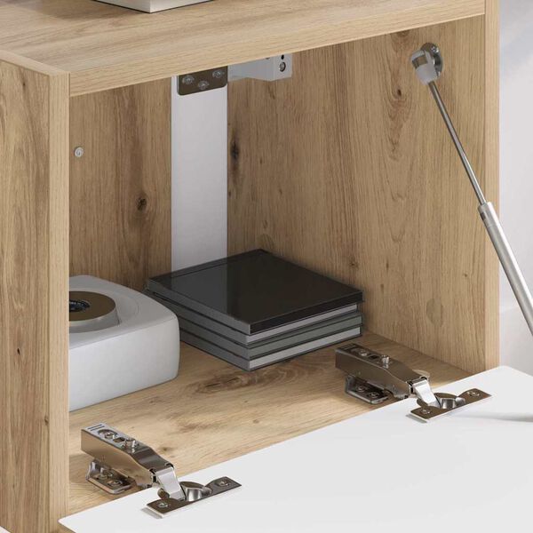 vidaXL TV Wall Cabinet Artisian Oak 39 x 31 x 29.5 cm Engineered Wood