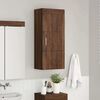 vidaXL Bathroom Wall Cabinet TULUM Brown Oak 37 x 24.5 x 86 cm