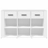 vidaXL Sideboard White 100x30x59.5 cm Engineered Wood