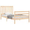 vidaXL Bed Frame without Mattress 100x200 cm Solid Wood