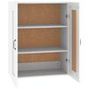 vidaXL Hanging Wall Cabinet White 69.5x32.5x90 cm