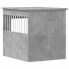 vidaXL Dog Crate Furniture Concrete Grey 64.5x80x71 cm Engineered Wood