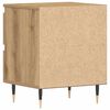 vidaXL Bedside Cabinet with Drawer 2 pcs Artisan Oak 40 x 35 x 50 cm