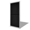 Outdoor Rattan Screen Divider Black