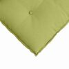 vidaXL Back Pillow Light Green 140 x 19 x 50 cm Fabric