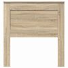 vidaXL Headboard with Headboard Sonoma Oak 75 cm Engineered Wood