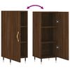 vidaXL Sideboard Brown Oak 34.5x34x90 cm Engineered Wood