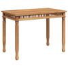 vidaXL Garden Dining Table 120x65x80 cm Solid Teak Wood
