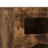 vidaXL TV Cabinet Smoked Oak 80 x 35 x 40 cm Engineered Wood