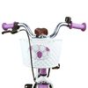 vidaXL Kids Bike 18'' for 5-7 Years Old Purple