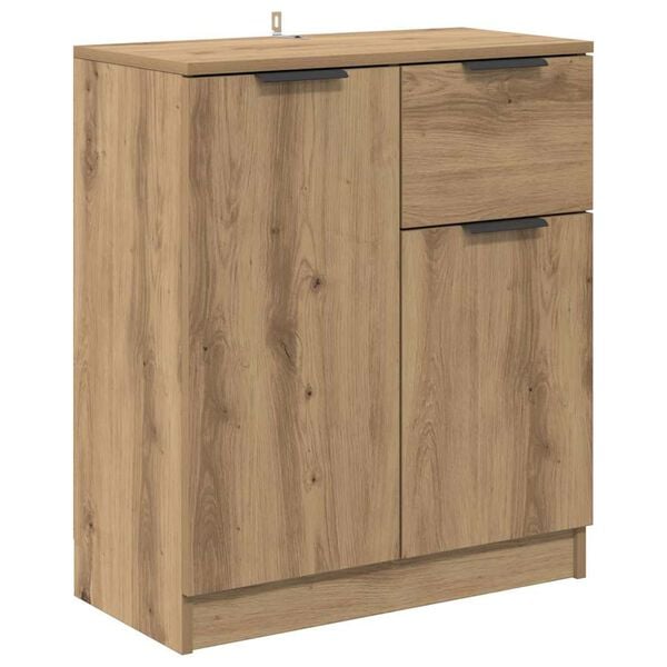 vidaXL Sideboard Artisan Oak 60 x 30 x 70 cm Engineered Wood