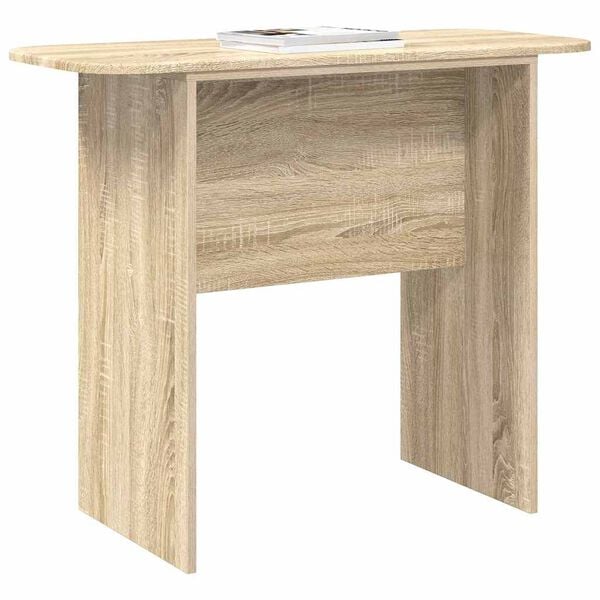 vidaXL Console Table Sonoma Oak 93 x 40 x 75 cm Engineered Wood